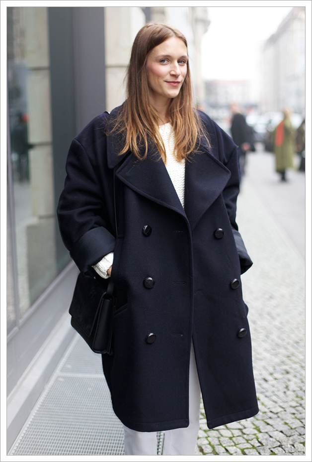 inspiration: the oversized coat spruced